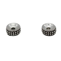 50pcs/Lot Antique Silver Color Dots Wheel Shape Loose Beads 7.5mm Handmade Decoration Charm Spacer Beads DIY Jewelry Accessories