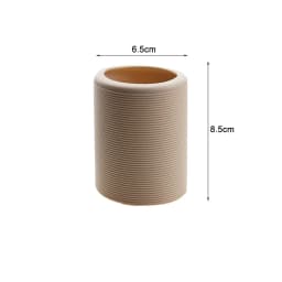 6.5CM Silicone Heat Insulated Cup Sleeve Stripes Non-slip Wraps Protective For Glass Cup Sleeve Water Bottle Kettle Cover