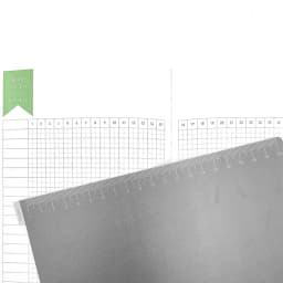 Journal Accessories A5 A6 Writing Mat Board Book Marks Ruler for Midori Hobo Notebook Planner School Office Supplies Stationery
