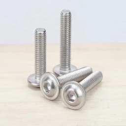 1/50ps M2 M2.5 M3 to M12 304 Stainless Steel ISO7380.2 Hex Hexagon Socket Round Button Flange Head With Washer Collar Screw Bolt