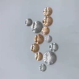 50pcs 14-25mm Brooch Base Brooches Bouquet Metal Disk Shell Flower Cabochon Bezel Round Blank For Diy Jewelry Making Wholesale