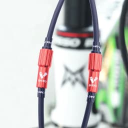 RISK 2 Pcs MTB Bike Gear Cable Adjuster Ferrules Inline Gear Derailleur Length Screw Barrel MTB Adjustment Screw Bolts