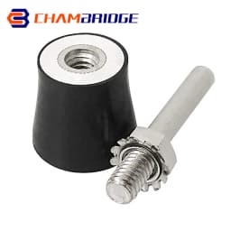 1 2 3 Inch Sanding Discs Holder Roll Lock Disc Pad Quick Change Disc Back-up Pad with 6mm Shank for Die Grinder Power Drill