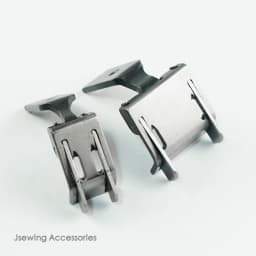 S570DG Double Edge Guide Presser Foot For JUKI 515 1162 Brother 842 845 Twin Needle Sewing Machine Parts Size 0.1cm 0.2cm