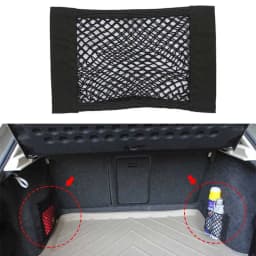 For Volkswagen VW Golf 4 5 6 7 MK4 MK5 MK6 MK7 GTI R Tiguan Jetta MK4 MK5 MK6 Car Boot Trunk Seat Back Elastic Storage Net