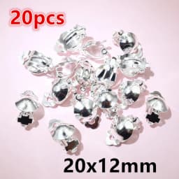20-50pcs Fashion Bronze Rhodium Gold Silver Plated French Earring Hooks Wire Settings DIY Jewelry Making Findings Accessories