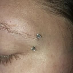 1pc Zircon Eyebrow Piercing Curved Barbell Lip Banana Ring Earrings Cartilage Surgical Steel Ear Stud Tragus Helix Body Jewelry