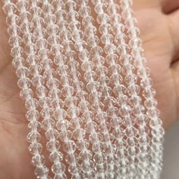 Faceted Glass Beads 2mm-8mm round Czech Crystal Spacer Loose Beads Plated Metallic Colored for DIY Jewelry Bracelet Making