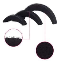 3Pcs/set Volume Headwear Foam Sponge Bump Up Hair Styling Hair Pads Hair Volume Increase Puff Hair Bun Maker Donut Insert Tool
