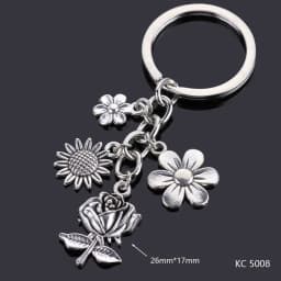 Love Heart Keychains For Woman Man Dog Cat Car Key Chain Wing Evil Eye Gun Fashion Jewelry Pendant Friend Original Wedding Gifts