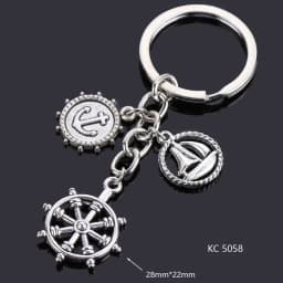 Love Heart Keychains For Woman Man Dog Cat Car Key Chain Wing Evil Eye Gun Fashion Jewelry Pendant Friend Original Wedding Gifts