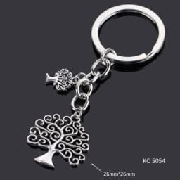 Love Heart Keychains For Woman Man Dog Cat Car Key Chain Wing Evil Eye Gun Fashion Jewelry Pendant Friend Original Wedding Gifts
