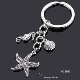 Love Heart Keychains For Woman Man Dog Cat Car Key Chain Wing Evil Eye Gun Fashion Jewelry Pendant Friend Original Wedding Gifts