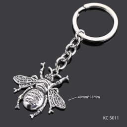 Love Heart Keychains For Woman Man Dog Cat Car Key Chain Wing Evil Eye Gun Fashion Jewelry Pendant Friend Original Wedding Gifts