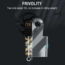 Universal MTB Bike Crank Protective Film Carbon Fiber Tooth Plate Crank Protective Film Anti-collision Bicycle Crank Stickers