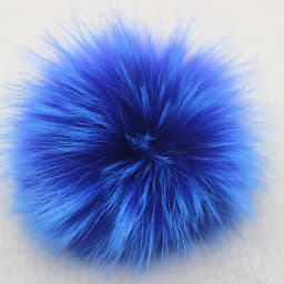 Big Colorful Fluffy Real Fox Fur Raccoon Pompoms With Button DIY Poms Balls Natural Fur Pompons For Hats Caps Shoes Whosale