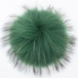 Big Colorful Fluffy Real Fox Fur Raccoon Pompoms With Button DIY Poms Balls Natural Fur Pompons For Hats Caps Shoes Whosale