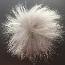 Big Colorful Fluffy Real Fox Fur Raccoon Pompoms With Button DIY Poms Balls Natural Fur Pompons For Hats Caps Shoes Whosale
