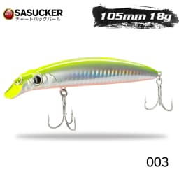 Hunthouse Sasuck 105&140mm 18g&17g Floating Pencil Fishing Lure Wobbler Bait Jerkbait For Fishing Seabass Lipless Long Cast