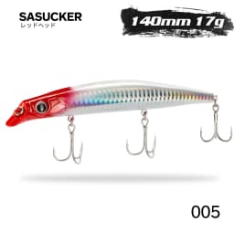 Hunthouse Sasuck 105&140mm 18g&17g Floating Pencil Fishing Lure Wobbler Bait Jerkbait For Fishing Seabass Lipless Long Cast