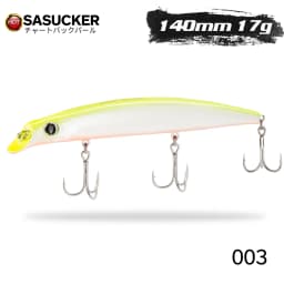 Hunthouse Sasuck 105&140mm 18g&17g Floating Pencil Fishing Lure Wobbler Bait Jerkbait For Fishing Seabass Lipless Long Cast