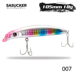 Hunthouse Sasuck 105&140mm 18g&17g Floating Pencil Fishing Lure Wobbler Bait Jerkbait For Fishing Seabass Lipless Long Cast