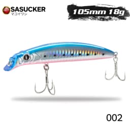 Hunthouse Sasuck 105&140mm 18g&17g Floating Pencil Fishing Lure Wobbler Bait Jerkbait For Fishing Seabass Lipless Long Cast
