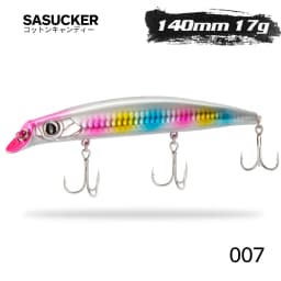 Hunthouse Sasuck 105&140mm 18g&17g Floating Pencil Fishing Lure Wobbler Bait Jerkbait For Fishing Seabass Lipless Long Cast