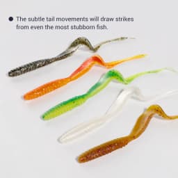 Noeby Soft Lure Vibrating Tails 14cm 10cm 8cm 6cm Long Tail Mad Original Wag Wobblers Fishy Smell Fishing Bait Leurre Souple