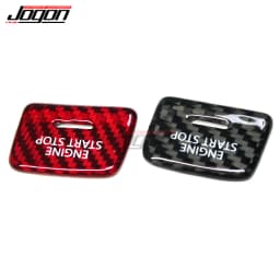 Carbon Start Stop Push Button For Chevrolet Camaro Corvette C7 Car Engine Ignition Switch Button Cover Decoration Trim Keyless