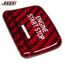 Carbon Start Stop Push Button For Chevrolet Camaro Corvette C7 Car Engine Ignition Switch Button Cover Decoration Trim Keyless