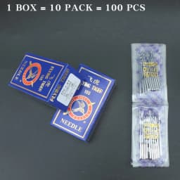 100PCS UY128GAS Fly Tiger Needles For Industrial Coverstitch (Flatlock) Sewing Machine (DVX43) Accessories