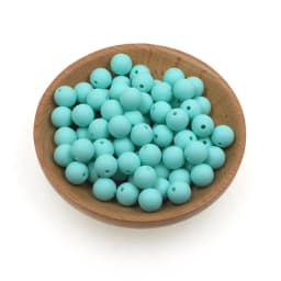 Kovict 9mm Round Silicone Beads 100/200/500/1000Pcs For Jewelry Making DIY Necklace Bracelet Earrings Etc Handmade Accessories