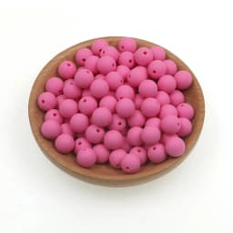 Kovict 9mm Round Silicone Beads 100/200/500/1000Pcs For Jewelry Making DIY Necklace Bracelet Earrings Etc Handmade Accessories