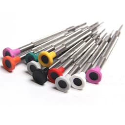 Precision Screwdriver Watch Repair Tool Kits Alloy Stainless Steel Flat Cross Small Screwdrivers Awl for Mobilephone Watchmaker