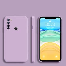 Fashion Square Frame Silicone Phone Case For Xiaomi Redmi Note 8 8T 9 9S 7 6 5 Pro 9A 9C 8A 6A 5A 4A 4X Matte Soft Back Cover