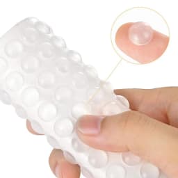 Self Adhesive Door Stopper Clear Silicone Rubber Furniture Pads Rubber Damper Buffer Cushion Cabinet Bumpers Wall Protector