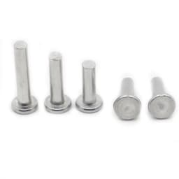 M2 M3 M4 M5 M6 M8 Aluminium Solid Rivets AL Knock Flat Head Rivet GB109