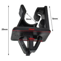 5x Hood Bonnet Prop Rod Support Stay Clip Holder Clamp For Hyundai Tucson Elantra i30 Sonata Santa Fe Kia Rio Optima 8117421010