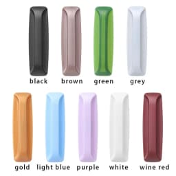 Multi-purpose Colorful Cabinet Pulls Auxiliary Window Door Wardrobe Pulls Furniture Decor Self-adhesive Handles Rectangular 2Pcs