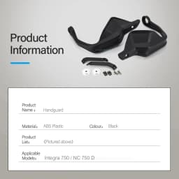 For Honda NC750D NC 750 D Integra750 Integra 750 S Motorcycle Hand Guard Handle Protector Handguard Handle Protection