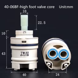 Tap Mixing High Spool Valve 25mm/35mm/40mm Faucet Accessories Ceramic Cartridge Faucet Cartridge Mixer Kitchen Bath Basin Shower