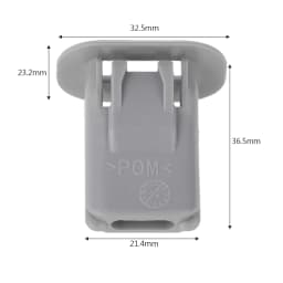 2Pcs Auto Rear Seat Plastic Fastener Clips For Mercedes Benz E200 E240 E260 E280 E320 E430 C180 C200 GLK300 W212 GLA 200 300 220