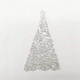 110*65mm Christmas Tree Metal Steel Frames Cutting Dies DIY Booking Photo Album Embossing Paper Cards