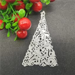 110*65mm Christmas Tree Metal Steel Frames Cutting Dies DIY Booking Photo Album Embossing Paper Cards