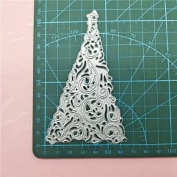 110*65mm Christmas Tree Metal Steel Frames Cutting Dies DIY Booking Photo Album Embossing Paper Cards