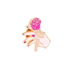 Women Pink Rose Enamel Pins Brooches Champagne Wine Glass Cigarette Vintage Record Player Cute Bike Badges Jewelry for Girl Kids