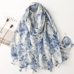 2025 Fashion Paisley Abstract Floral Tassel Viscose Shawl Scarf Lady High Quality Wrap Thin Pashmina Stole Muslim Hijab 180*90Cm