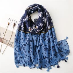 2025 Fashion Paisley Abstract Floral Tassel Viscose Shawl Scarf Lady High Quality Wrap Thin Pashmina Stole Muslim Hijab 180*90Cm