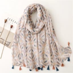 2025 Fashion Paisley Abstract Floral Tassel Viscose Shawl Scarf Lady High Quality Wrap Thin Pashmina Stole Muslim Hijab 180*90Cm